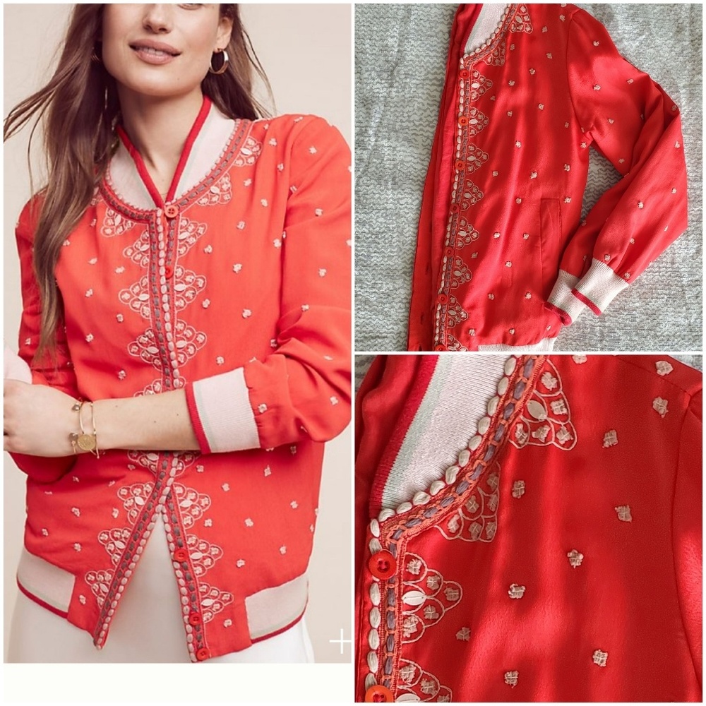 Anthrpologie Bomber Jacket